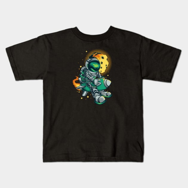 Astronaut Kids T-Shirt by TambuStore